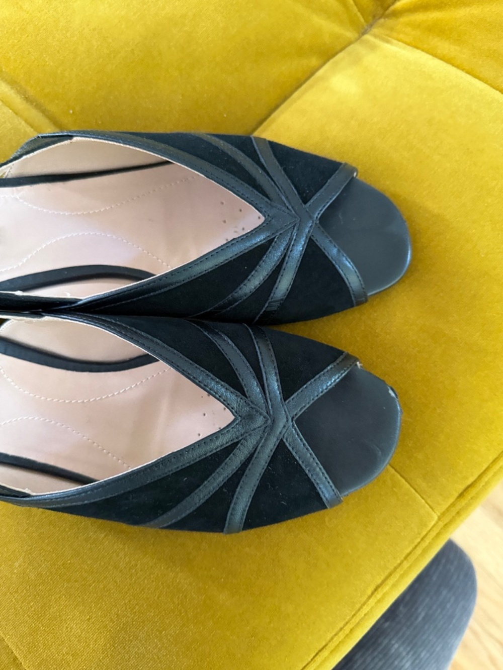 Geox Open-Toed Slingback Flats - Picture 3 of 4